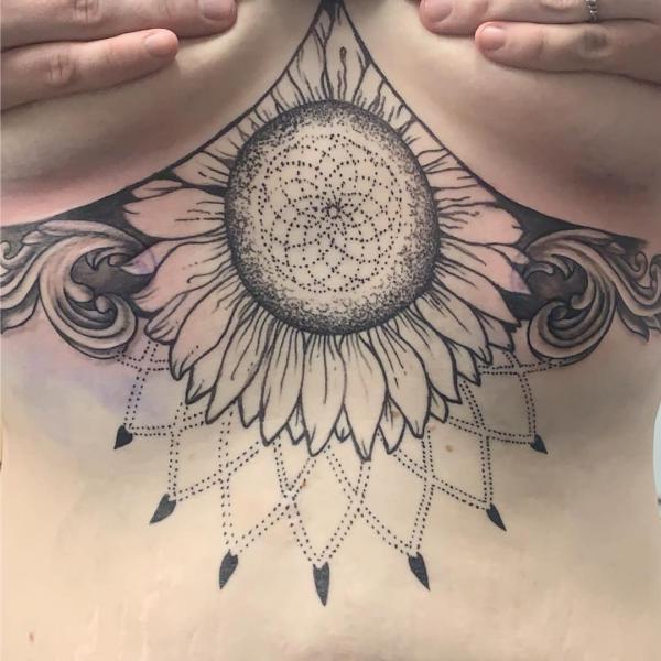 180 Inspirational Sunflower Tattoos with Meaning