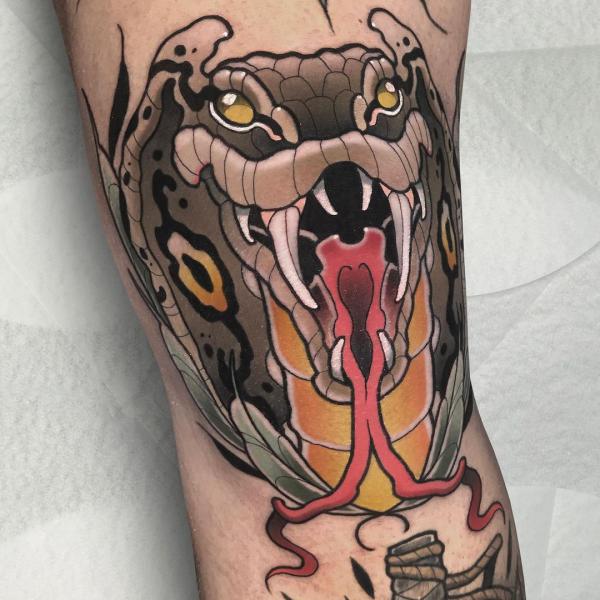 85 Knee Tattoo: Designs and Styles