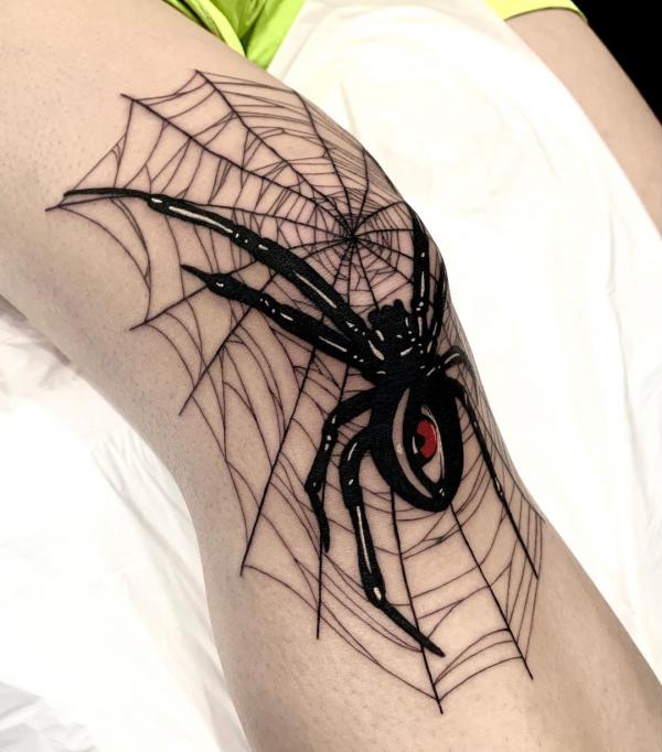 85 Knee Tattoo: Designs and Styles