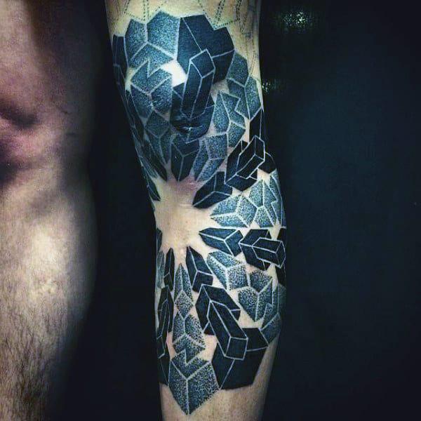85 Knee Tattoo: Designs and Styles