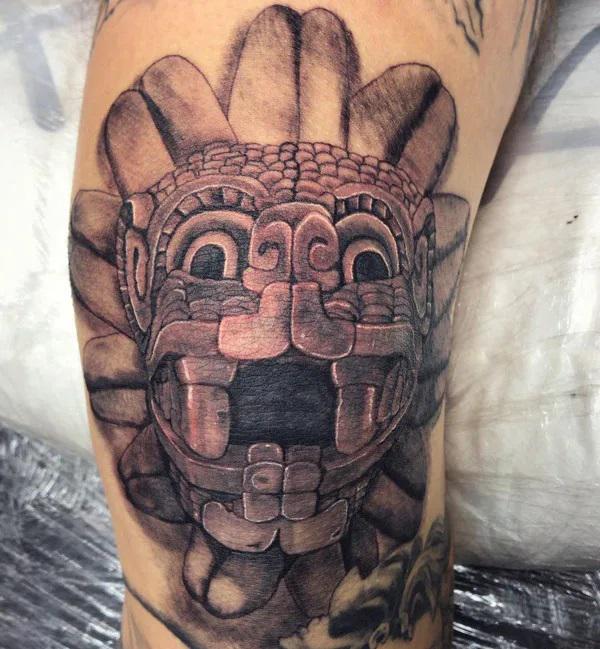 85 Knee Tattoo: Designs and Styles