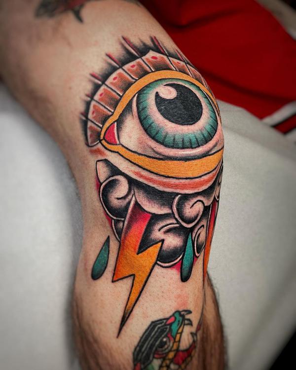 85 Knee Tattoo: Designs and Styles