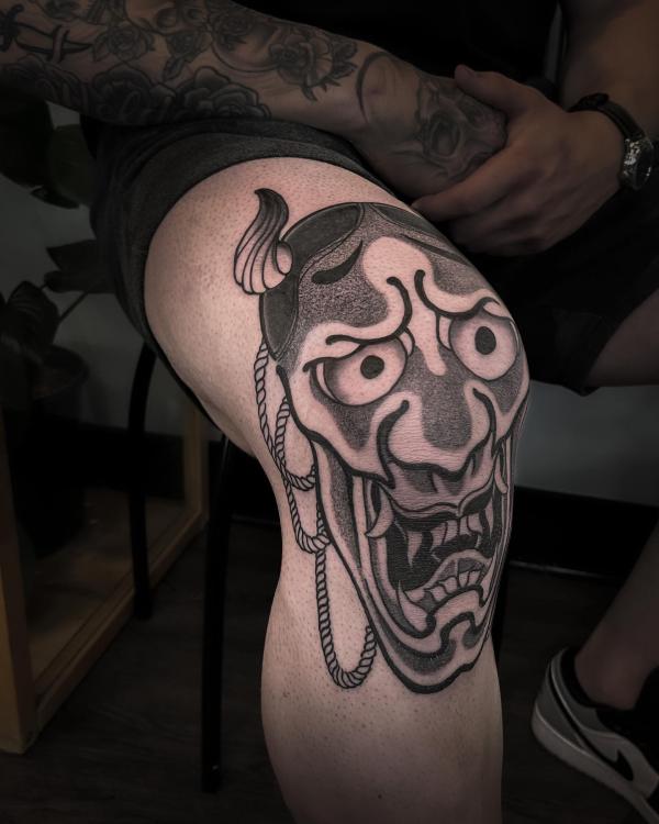 85 Knee Tattoo: Designs and Styles