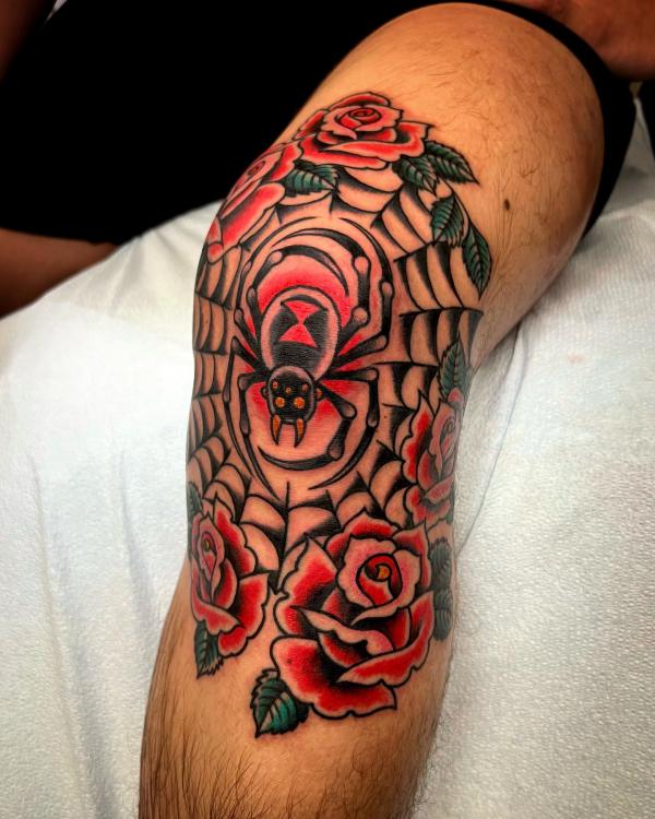 85 Knee Tattoo: Designs and Styles