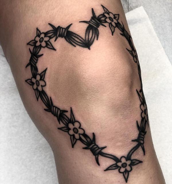 85 Knee Tattoo: Designs and Styles