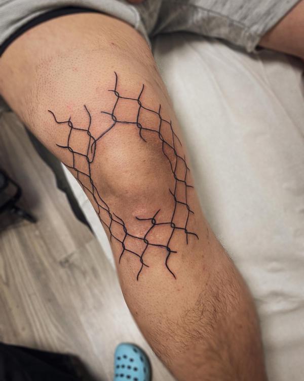 85 Knee Tattoo: Designs and Styles