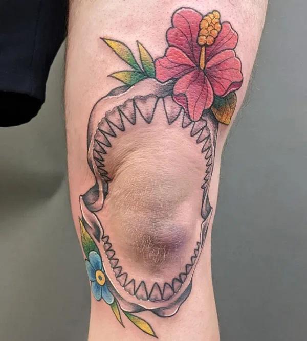 85 Knee Tattoo: Designs and Styles