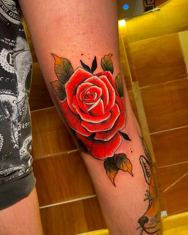 85 Knee Tattoo: Designs and Styles
