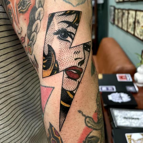 Lightning Bolt Tattoo: Meaning and Designs