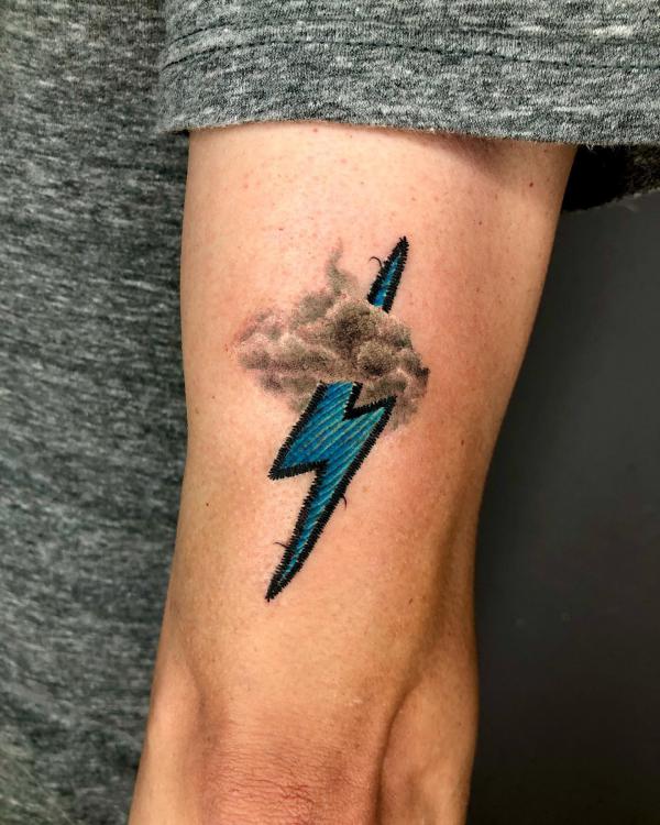 Lightning Bolt Tattoo: Meaning and Designs