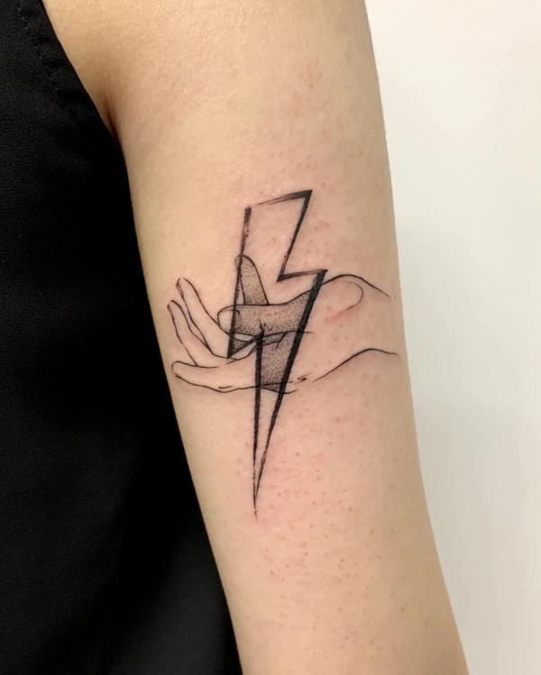 Lightning Bolt Tattoo: Meaning and Designs