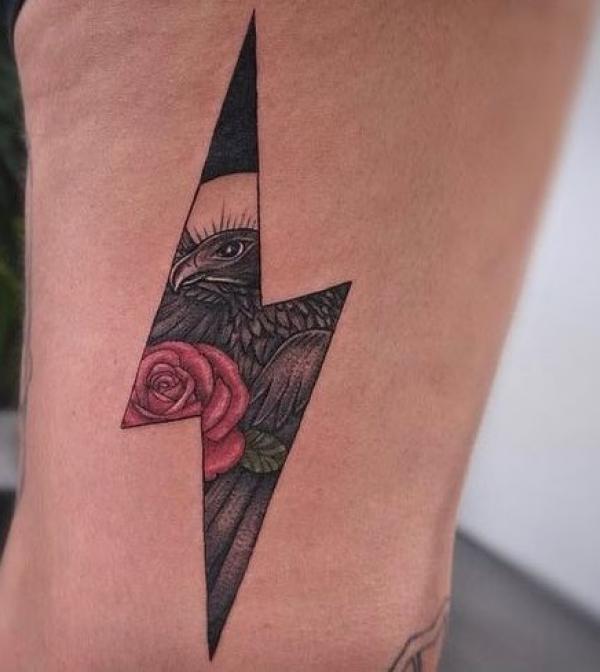 Lightning Bolt Tattoo: Meaning and Designs