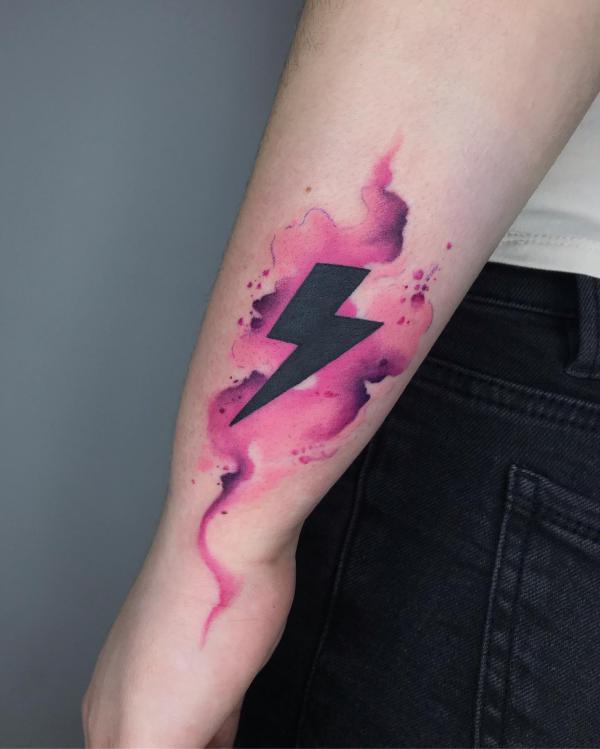 Lightning Bolt Tattoo: Meaning and Designs