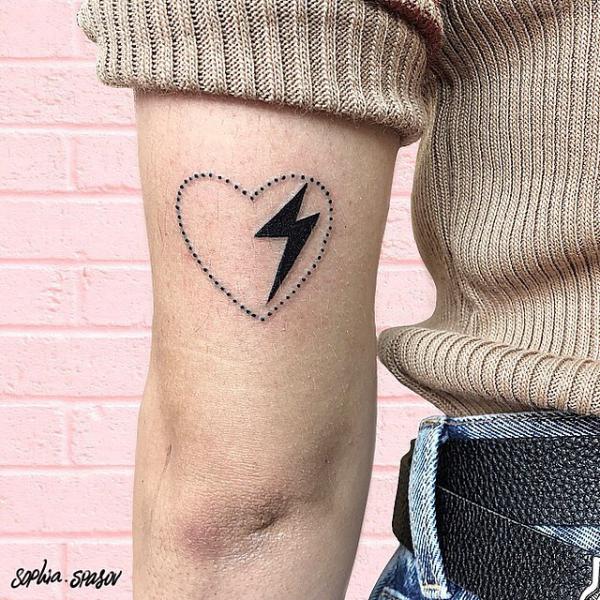 Lightning Bolt Tattoo: Meaning and Designs