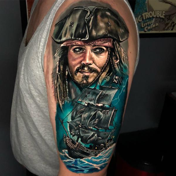 Pirate Ship Tattoo: Meaning and Designs
