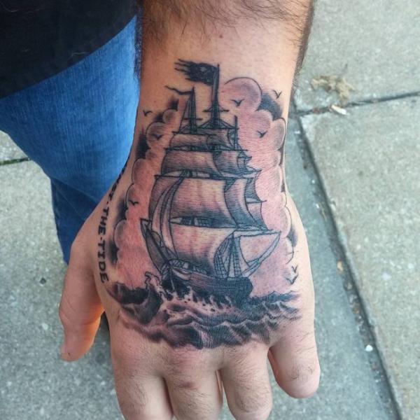 Pirate Ship Tattoo: Meaning and Designs