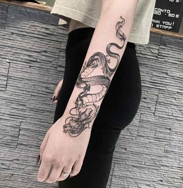 Chinese Dragon Tattoo Designs and Their Meanings