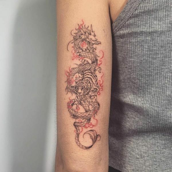 Chinese Dragon Tattoo Designs and Their Meanings