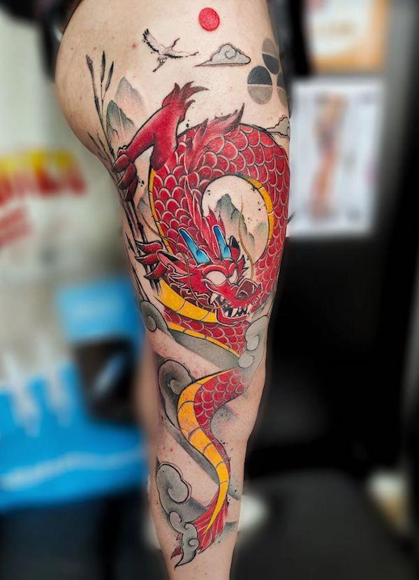 Chinese Dragon Tattoo Designs and Their Meanings