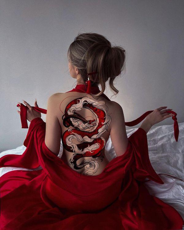 Chinese Dragon Tattoo Designs and Their Meanings