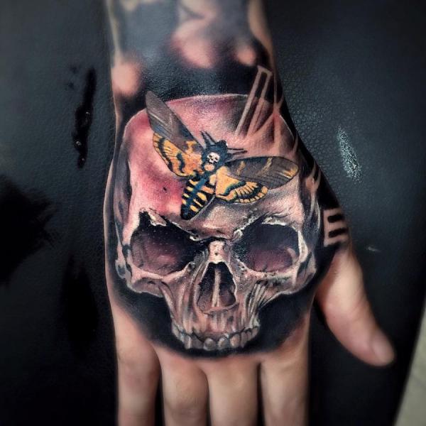 50+ Death Moth Tattoo Designs with Meanings