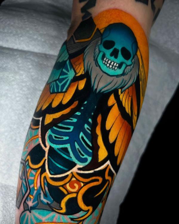 50+ Death Moth Tattoo Designs with Meanings