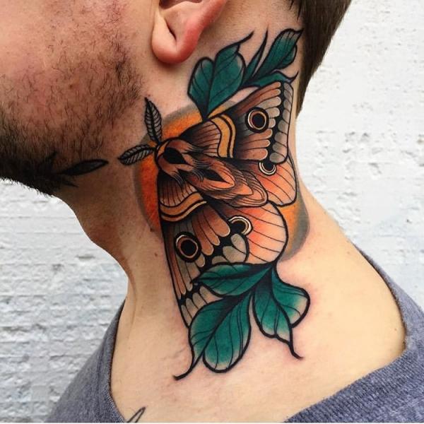 50+ Death Moth Tattoo Designs with Meanings