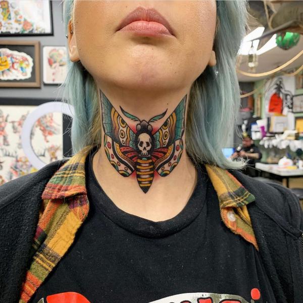 50+ Death Moth Tattoo Designs with Meanings