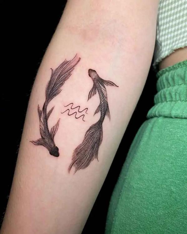 60+ Pisces Tattoo Designs with Meanings