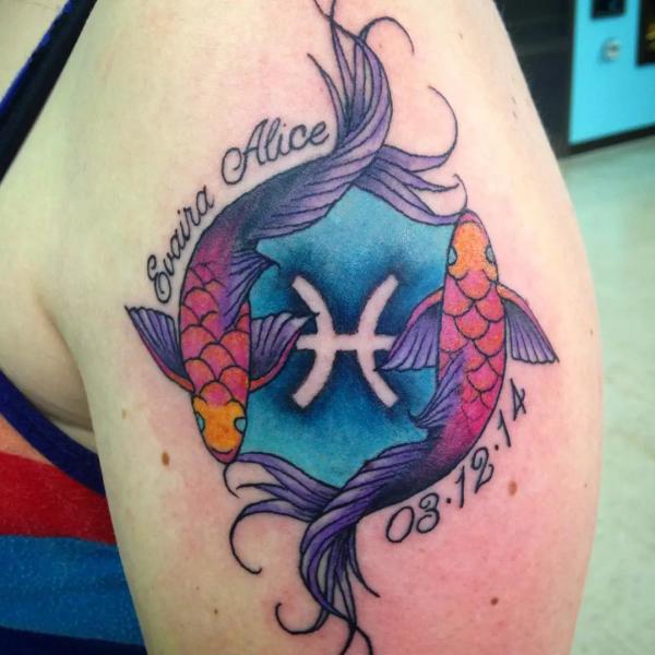 60+ Pisces Tattoo Designs with Meanings