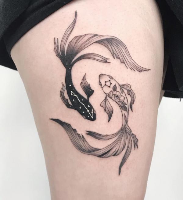 60+ Pisces Tattoo Designs with Meanings