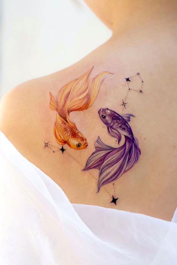 60+ Pisces Tattoo Designs with Meanings