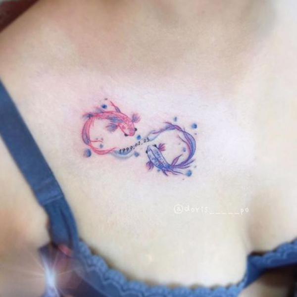 60+ Pisces Tattoo Designs with Meanings