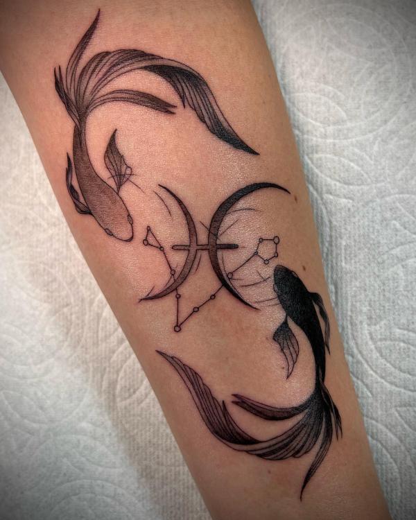 60+ Pisces Tattoo Designs with Meanings