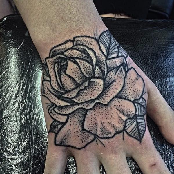 50+ Rose Hand Tattoo Designs with Meanings