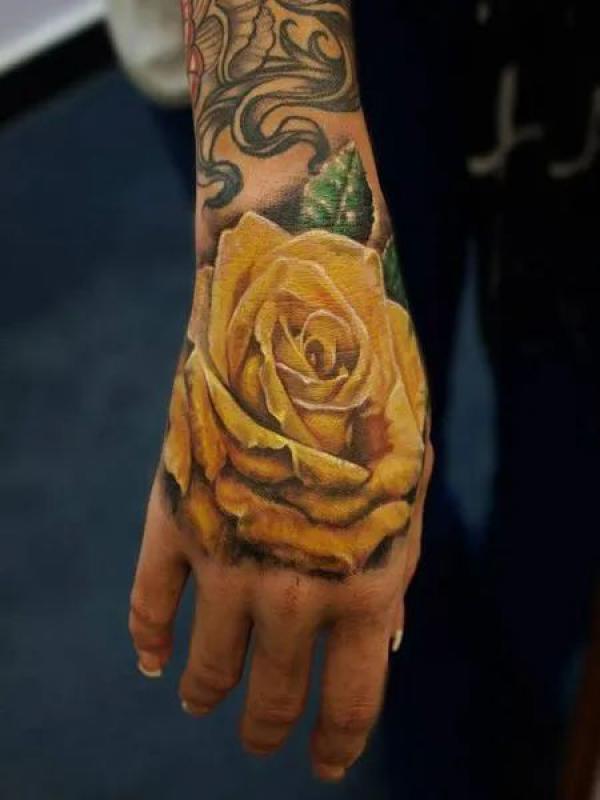 50+ Rose Hand Tattoo Designs with Meanings