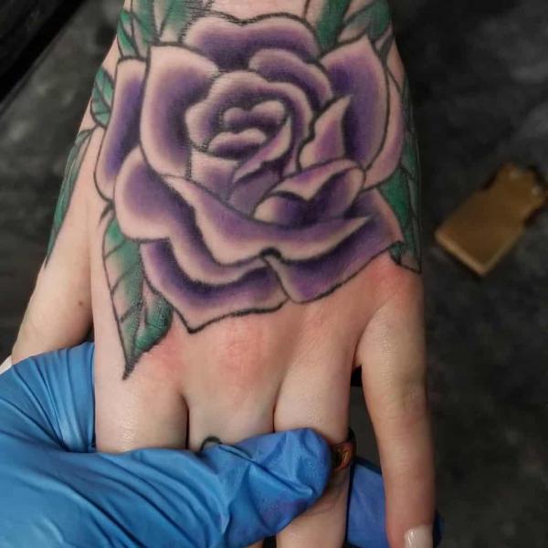 50+ Rose Hand Tattoo Designs with Meanings