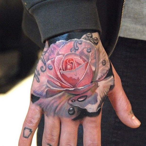 50+ Rose Hand Tattoo Designs with Meanings