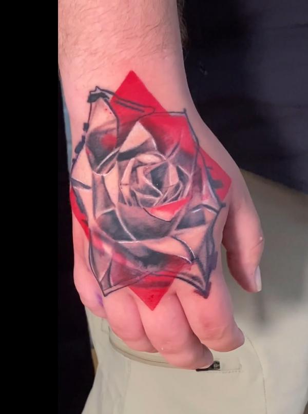 50+ Rose Hand Tattoo Designs with Meanings