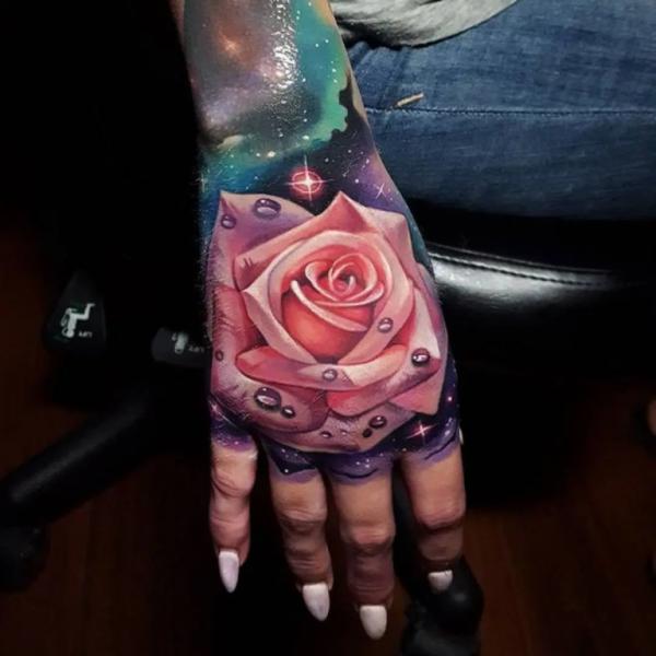 50+ Rose Hand Tattoo Designs with Meanings