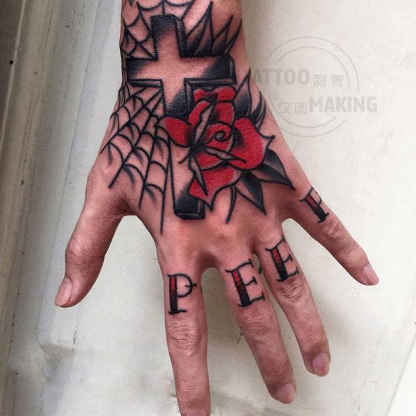 50+ Rose Hand Tattoo Designs with Meanings