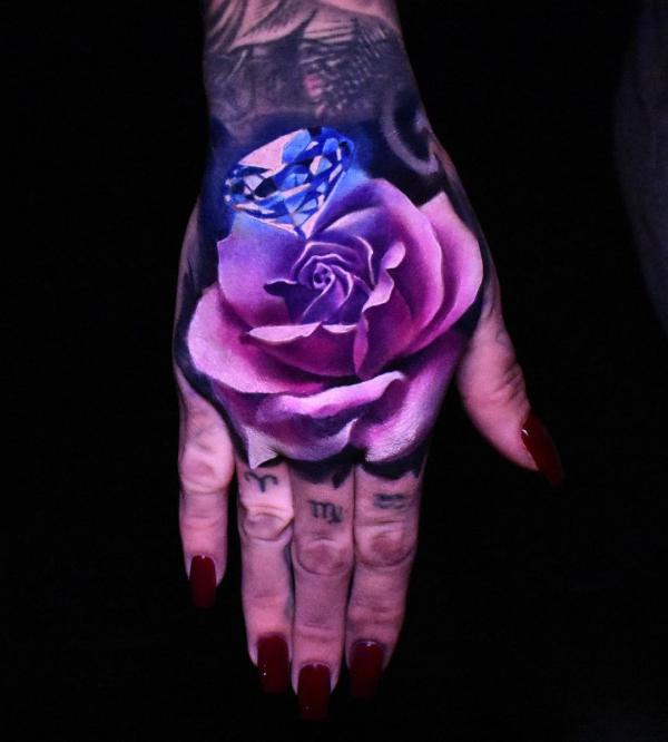 50+ Rose Hand Tattoo Designs with Meanings