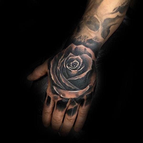 50+ Rose Hand Tattoo Designs with Meanings