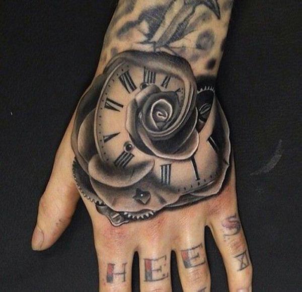 50+ Rose Hand Tattoo Designs with Meanings