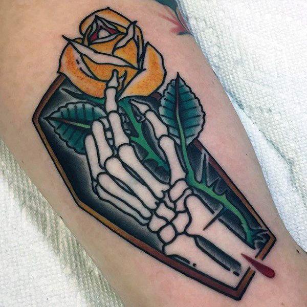 50+ Rose Hand Tattoo Designs with Meanings