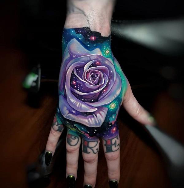 50+ Rose Hand Tattoo Designs with Meanings