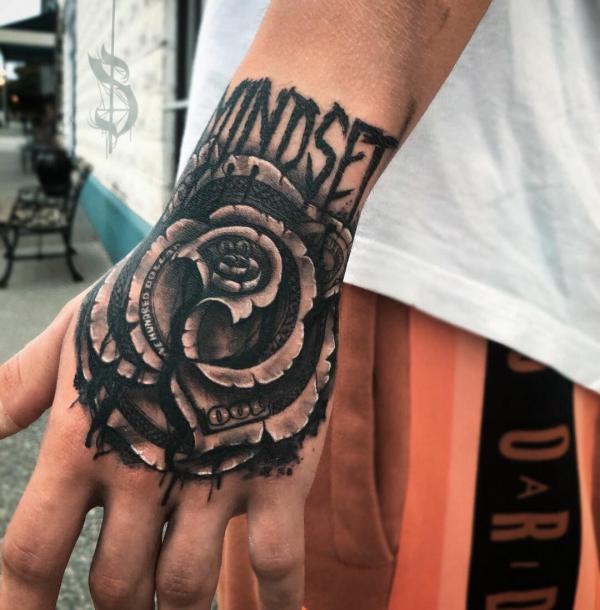 50+ Rose Hand Tattoo Designs with Meanings