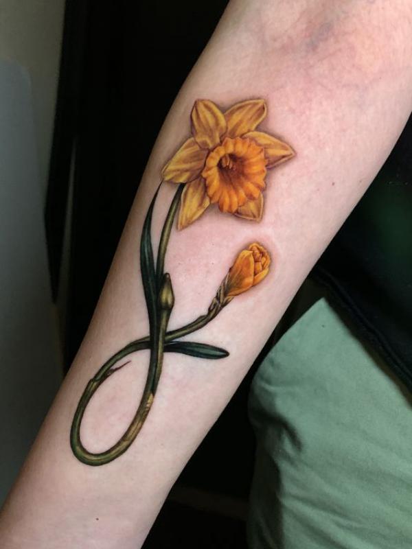 60 Daffodil Tattoo designs with Meanings