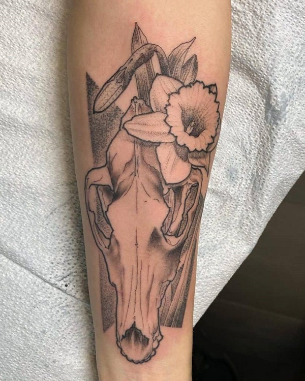 60 Daffodil Tattoo designs with Meanings