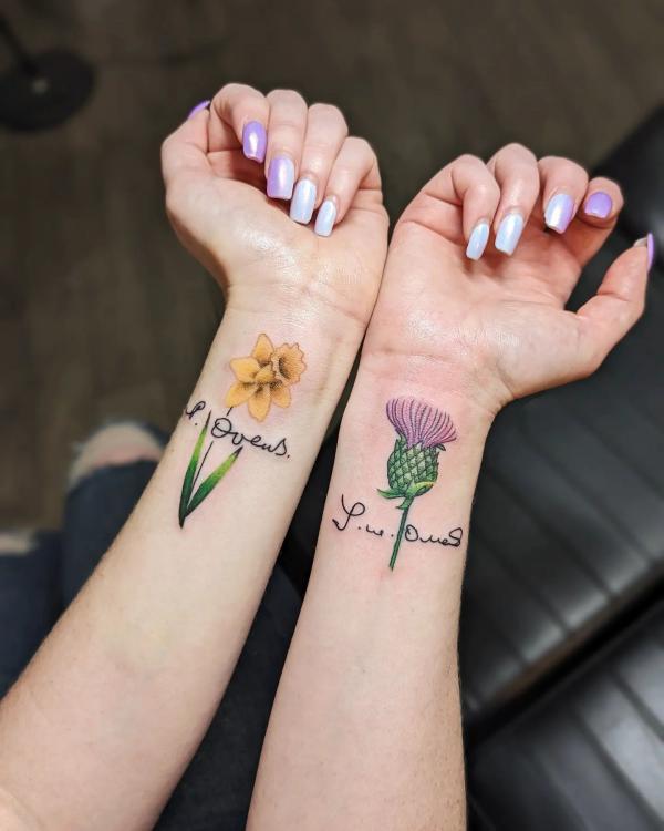 60 Daffodil Tattoo designs with Meanings
